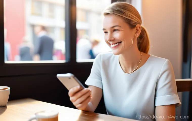 감각확장 기술의 성과 분석 및 평가 - **Next-Generation Hearing Aids in a Modern German Café**
"A stylish, professional German woman i...