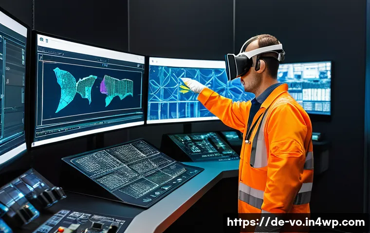 감각확장 기술이 기업 교육에 미치는 영향 - **Prompt 1: Immersive Technical Training in a High-Stakes Environment**
"A highly detailed, real...